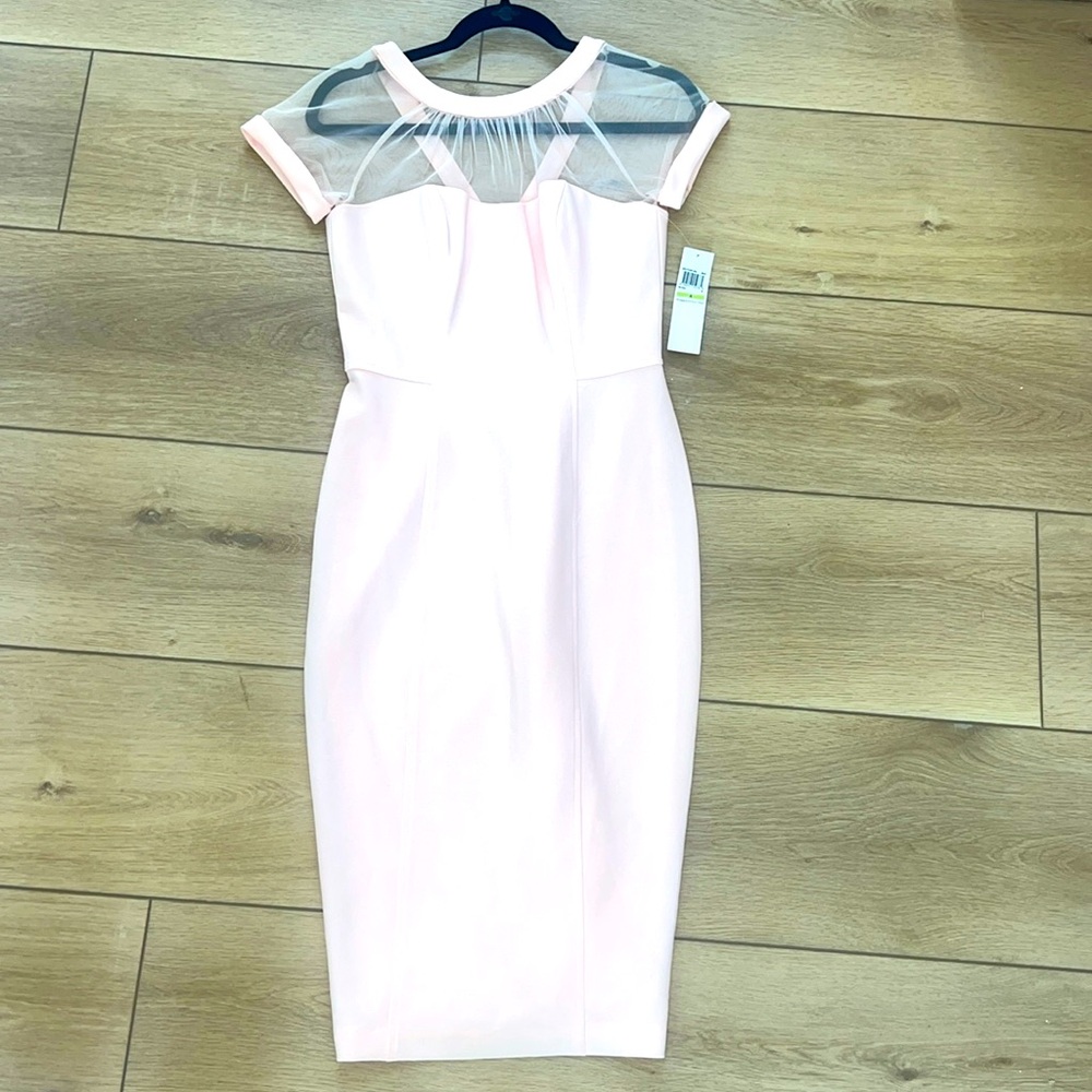 NWT Maggie London pink dress